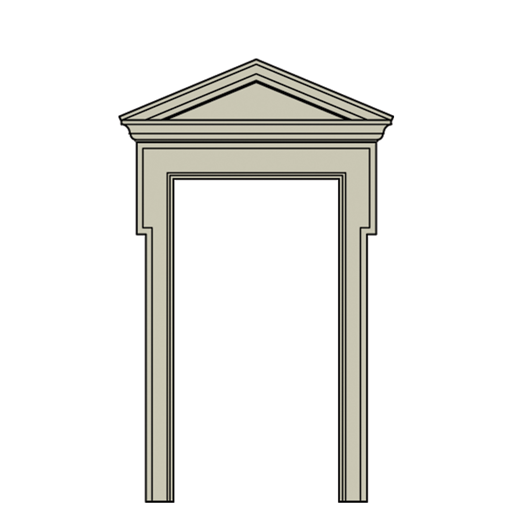 SQUARE-TOP-WITH-PEDIMENT