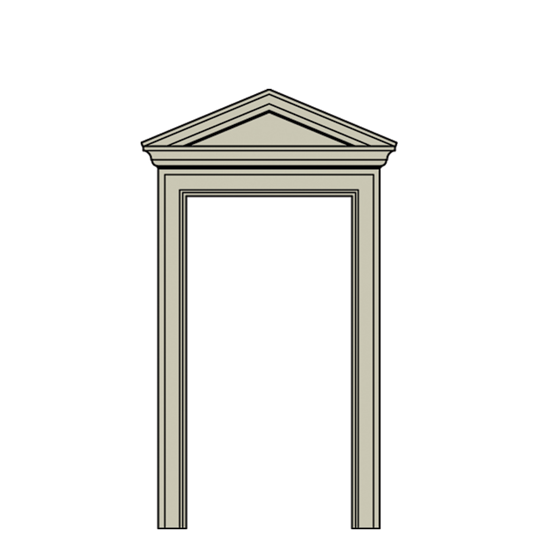 SQUARETOPWITHPEDIMENT
